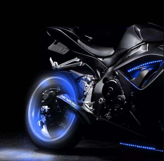 Speed Light: luces led para llanta de automóvil, moto y bicicleta