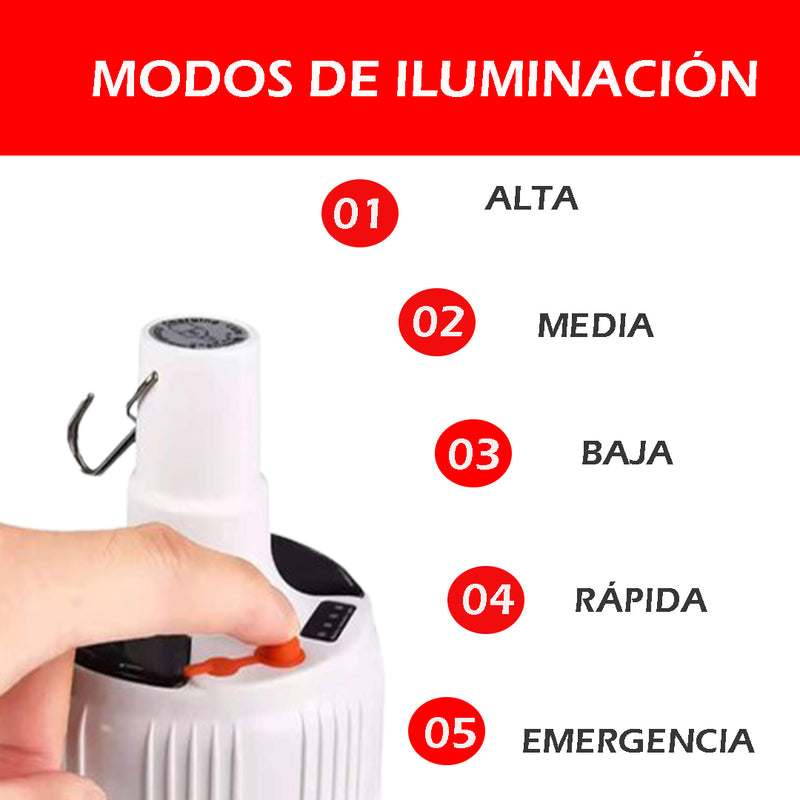 Foco Solar Recargable