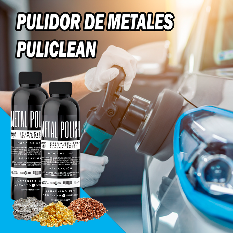 PULICLEAN - ANTIOXIDANTE Y PULIDOR DE METALES